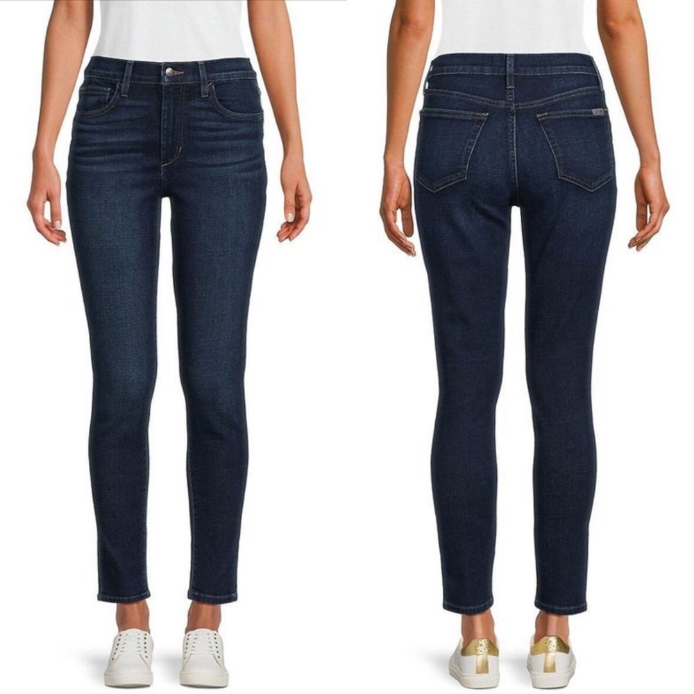 JOE'S JEANS High Rise Ankle Skinny Jeans Size 26 Dark Blue NEW
